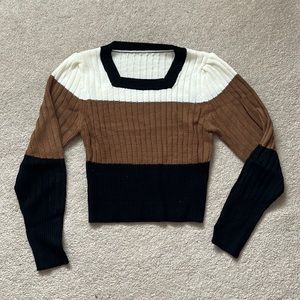 Shein Color-Block Sweater - Size S